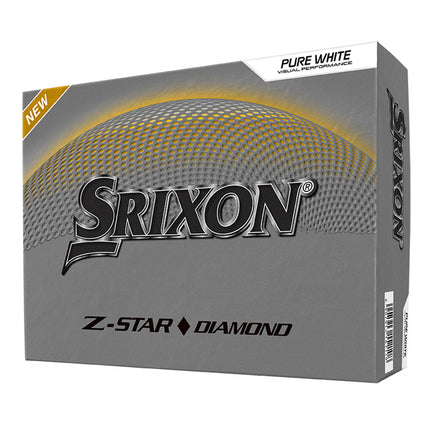 Srixon ZStar Diamond - golfballen bedrukken - Wit