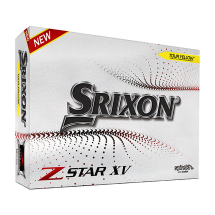 Srixon ZStar XV - golfballen bedrukken - Geel