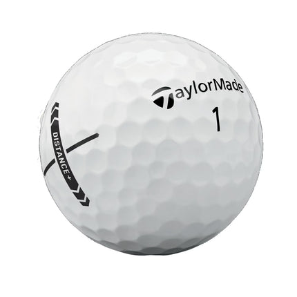 TaylorMade Distance+ - golfballen onbedrukt - Wit