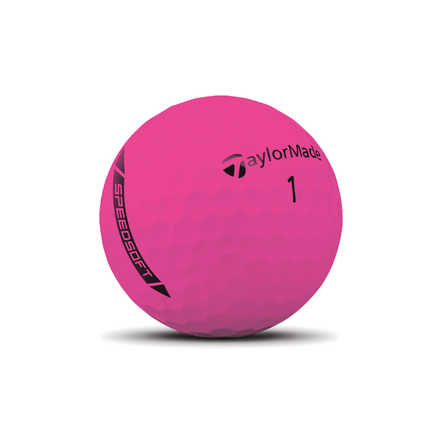 TaylorMade Speed Soft - golfballen bedrukken - Roze