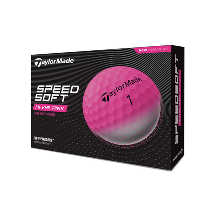 TaylorMade Speed Soft - golfballen bedrukken - Roze