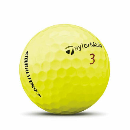 TaylorMade Tour Response - golfballen bedrukken - Geel