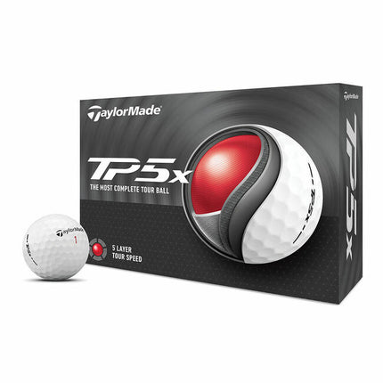 TaylorMade TP5X - golfballen bedrukken - Wit