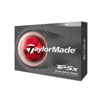 TaylorMade TP5X - golfballen onbedrukt - Wit