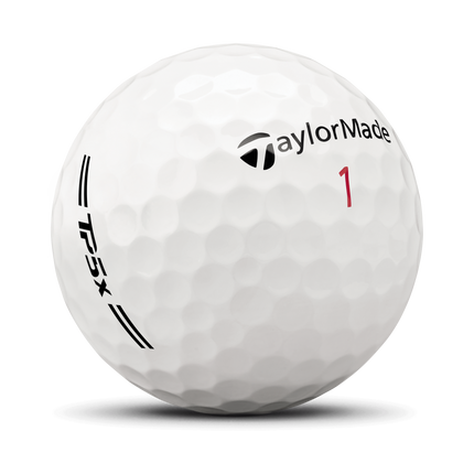 TaylorMade TP5X - golfballen onbedrukt - Wit