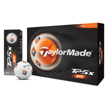 TaylorMade TP5X Pix - golfballen onbedrukt