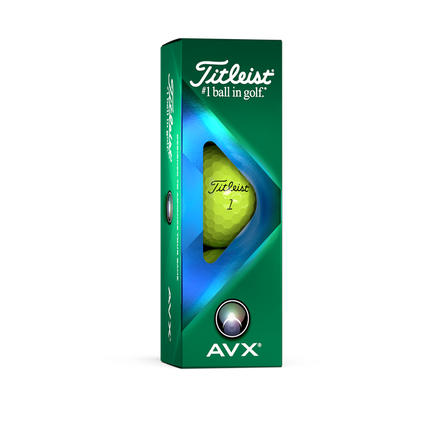 Titleist AVX - golfballen bedrukken - Geel