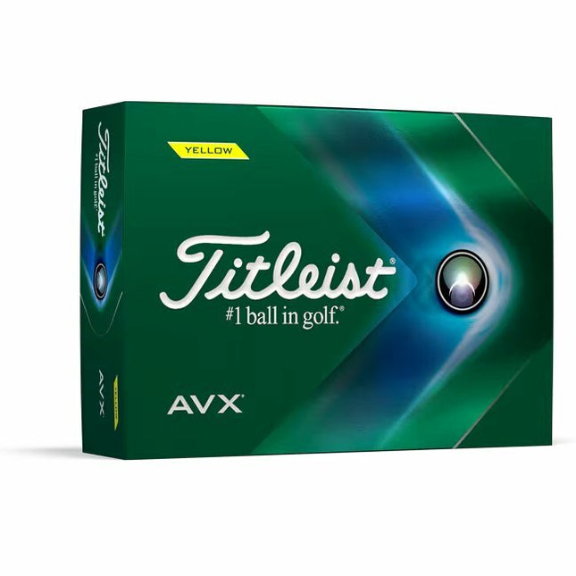 Titleist AVX - golfballen bedrukken - Geel