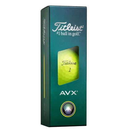 Titleist AVX - golfballen bedrukken - Geel