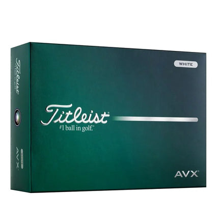 Titleist AVX - golfballen onbedrukt - Wit