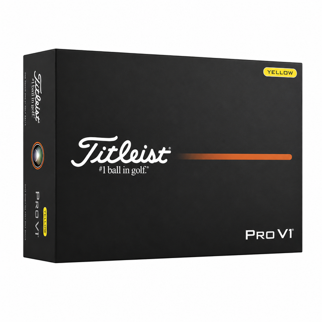 Titleist Pro V1 - golfballen bedrukken - Geel