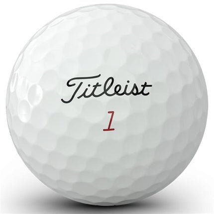 Titleist Pro V1X Left Dash - golfballen onbedrukt - Wit