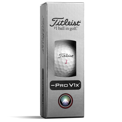 Titleist Pro V1X Left Dash - golfballen onbedrukt - Wit