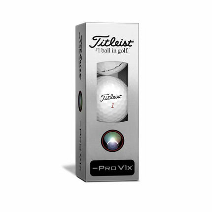 Titleist Pro V1X Left Dash - golfballen bedrukken - Wit