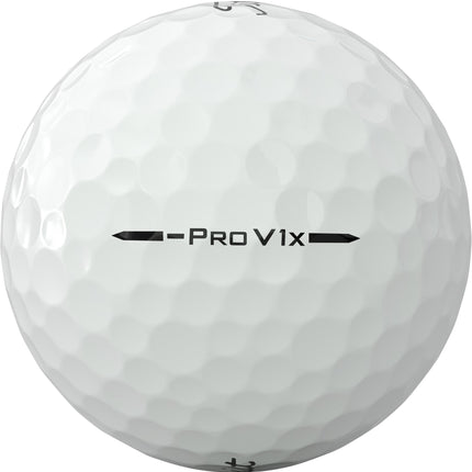 Titleist Pro V1X Left Dash - golfballen bedrukken - Wit