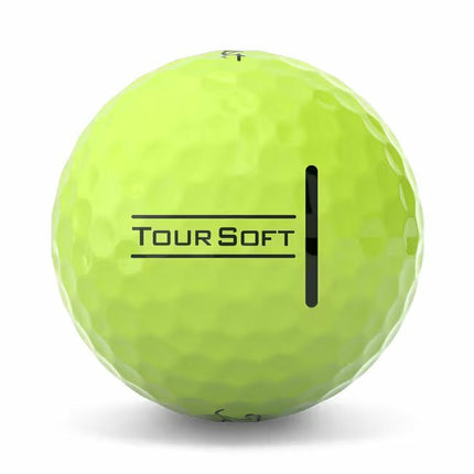 Titleist Tour Soft - golfballen bedrukken - Geel