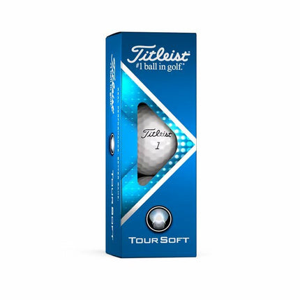 Titleist Tour Soft - golfballen bedrukken - Wit