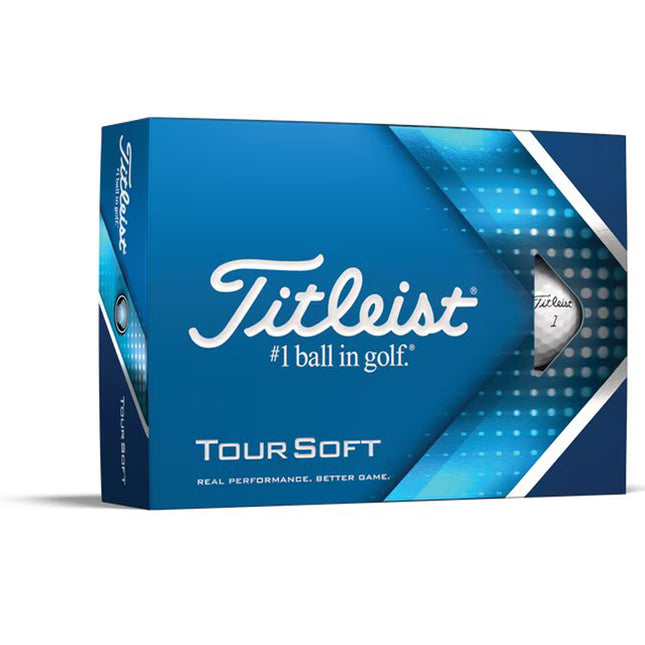 Titleist Tour Soft - golfballen bedrukken - Wit