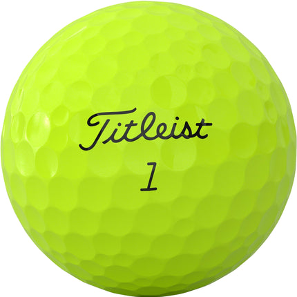 Titleist Tour Soft - golfballen bedrukken - Geel