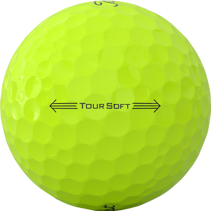 Titleist Tour Soft - golfballen bedrukken - Geel
