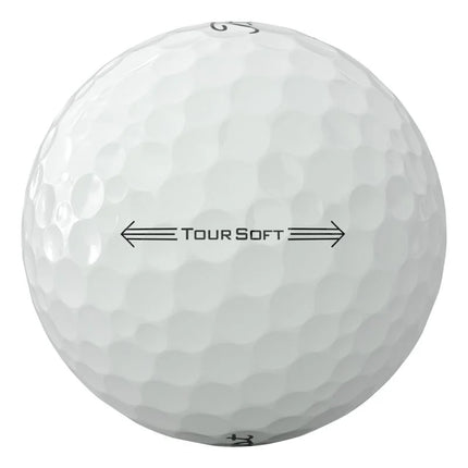 Titleist Tour Soft - golfballen onbedrukt - Wit
