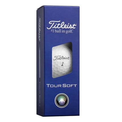 Titleist Tour Soft - golfballen onbedrukt - Wit