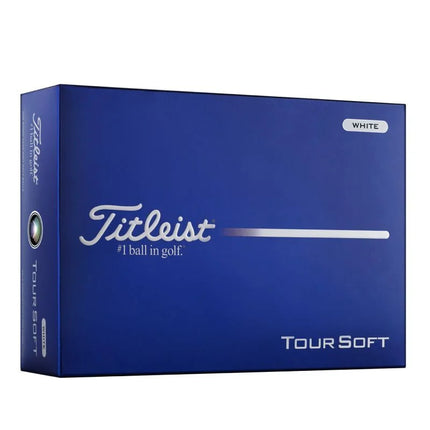 Titleist Tour Soft - golfballen onbedrukt - Wit