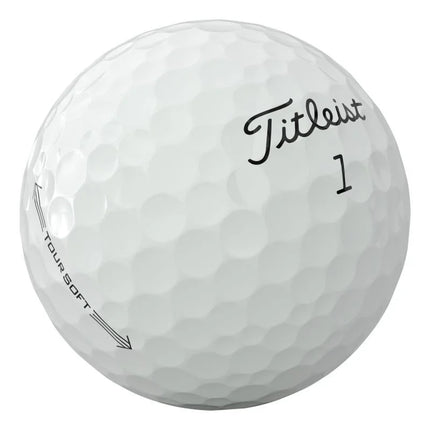 Titleist Tour Soft - golfballen bedrukken - Wit