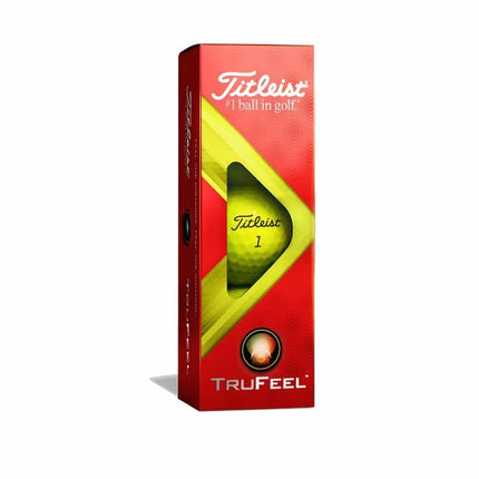 Titleist Trufeel - golfballen bedrukken - Geel