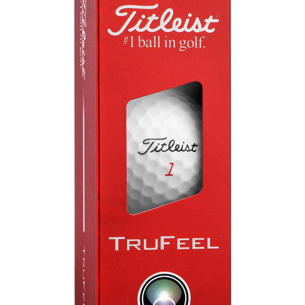 Titleist Trufeel - golfballen bedrukken - Wit