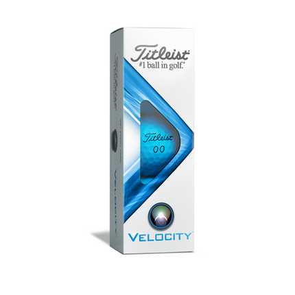 Titleist Velocity - golfballen bedrukken - Blauw