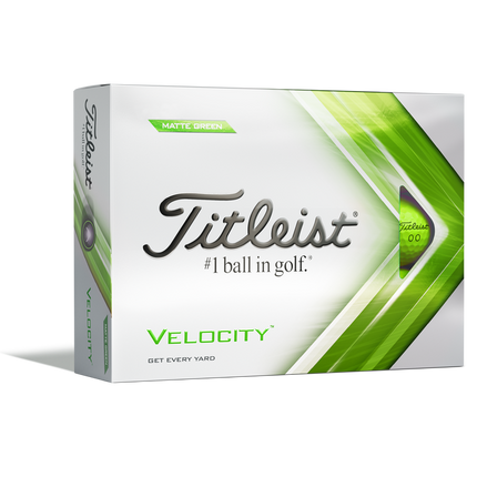 Titleist Velocity - golfballen bedrukken - Groen