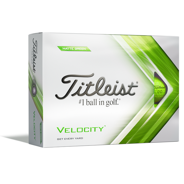 Titleist Velocity - golfballen bedrukken - Groen