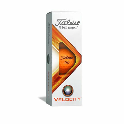 Titleist Velocity - golfballen bedrukken - Oranje