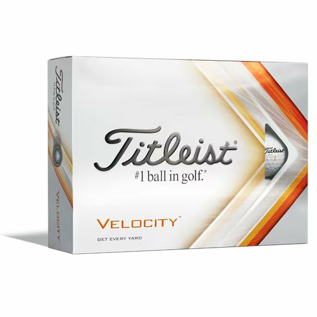 Titleist Velocity - golfballen bedrukken - Wit