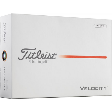 Titleist Velocity - golfballen onbedrukt - Wit