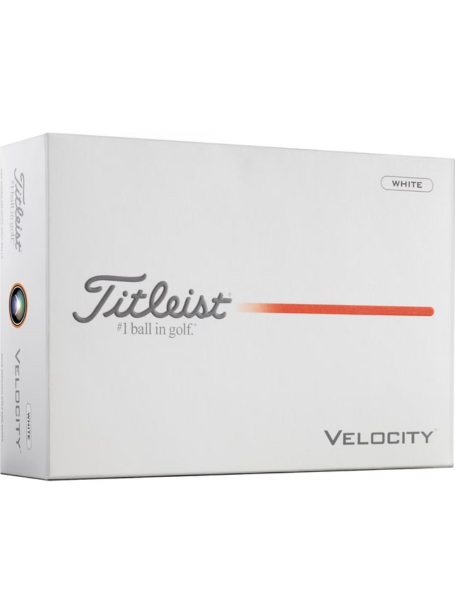 Titleist Velocity - golfballen onbedrukt - Wit