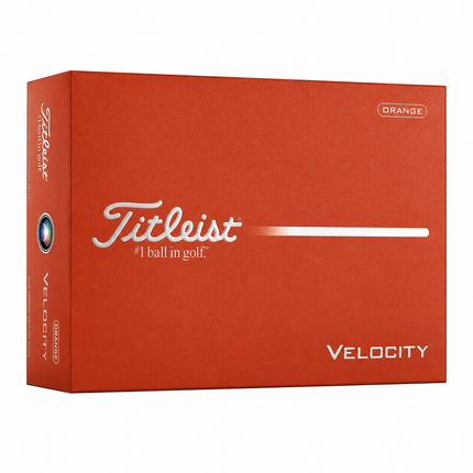Titleist Velocity - golfballen bedrukken - Oranje