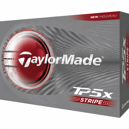 TaylorMade TP5X Stripe - golfballen onbedrukt