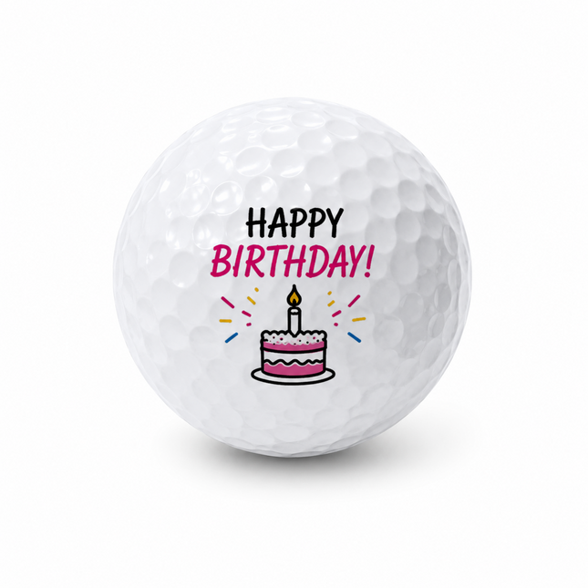 Verjaardag golfbal - Wilson Smart Core - Roze