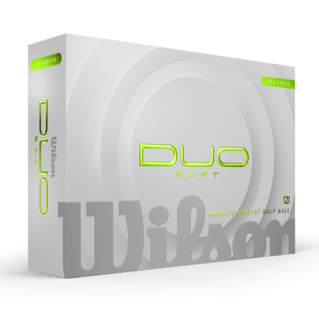 Wilson Duo Soft - golfballen bedrukken - Groen