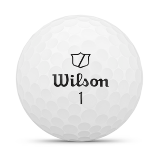 Wilson Duo Soft - golfballen bedrukken - Wit