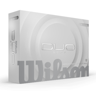 Wilson Duo Soft - golfballen bedrukken - Wit