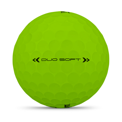 Wilson Duo Soft - golfballen onbedrukt - Groen