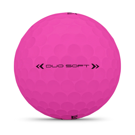 Wilson Duo Soft - golfballen onbedrukt - Roze