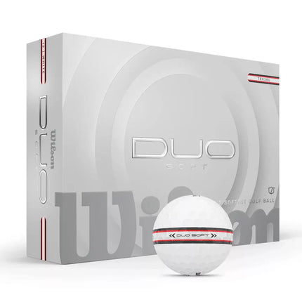Wilson Duo Soft - golfballen onbedrukt - TRK360