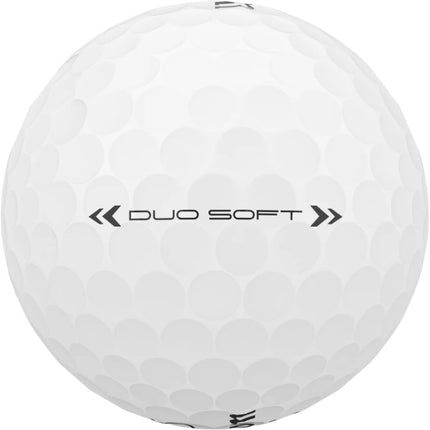 Wilson Duo Soft - golfballen onbedrukt - Wit