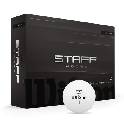 Wilson Staff Model - golfballen onbedrukt - Wit