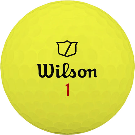 Wilson Staff Model  X - golfballen onbedrukt - Geel