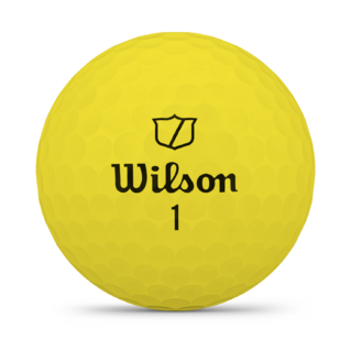 Wilson Triad - golfballen bedrukken - Geel